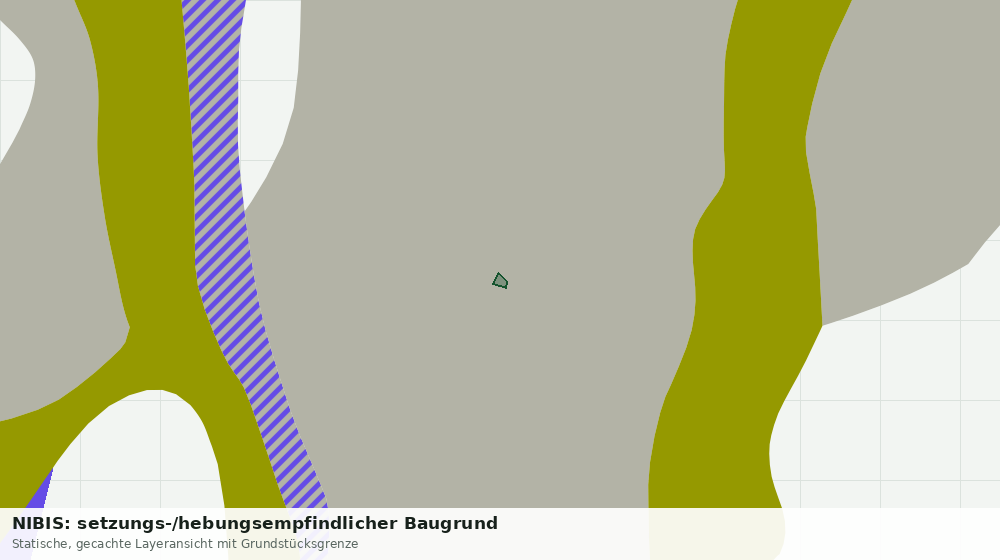Statische Kartenansicht: NIBIS: setzungs-/hebungsempfindlicher Baugrund