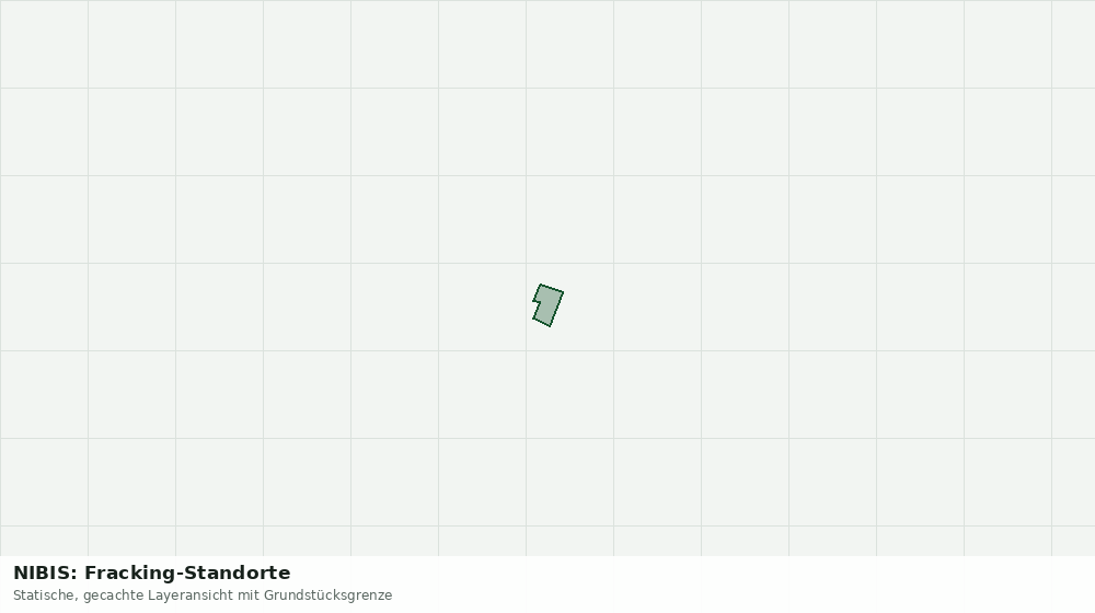 Statische Kartenansicht: NIBIS: Fracking-Standorte