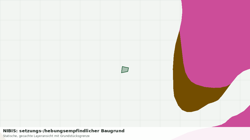 Statische Kartenansicht: NIBIS: setzungs-/hebungsempfindlicher Baugrund