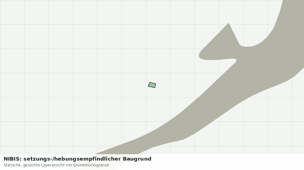 Statische Kartenansicht: NIBIS: setzungs-/hebungsempfindlicher Baugrund