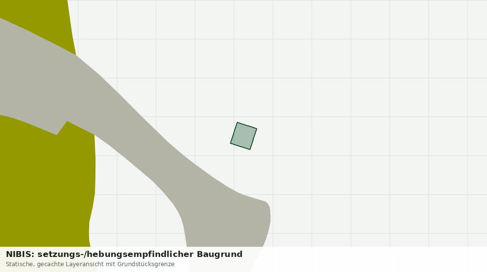 Statische Kartenansicht: NIBIS: setzungs-/hebungsempfindlicher Baugrund