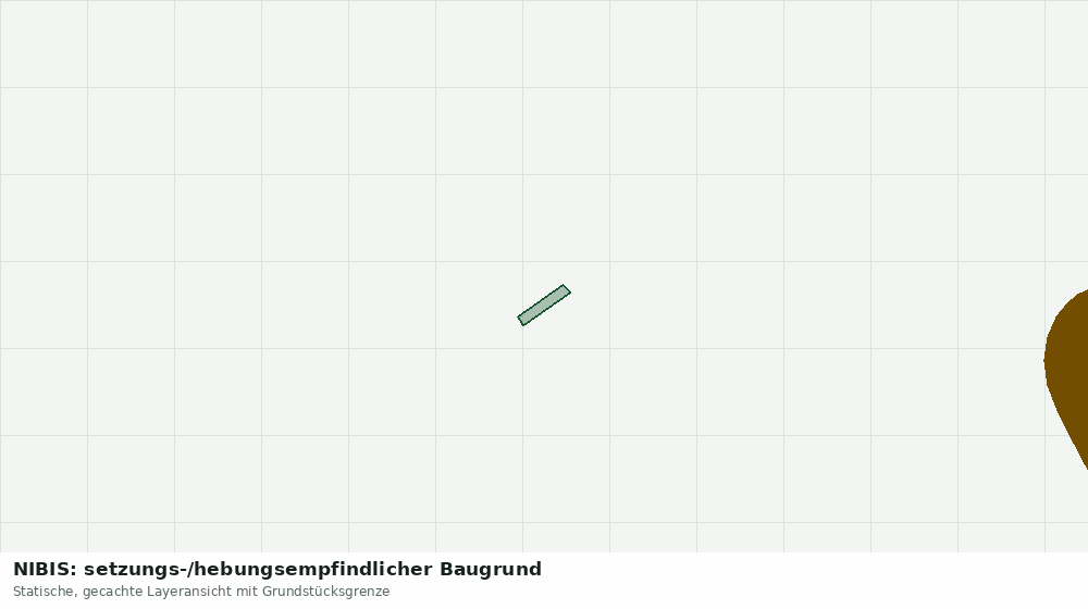 Statische Kartenansicht: NIBIS: setzungs-/hebungsempfindlicher Baugrund