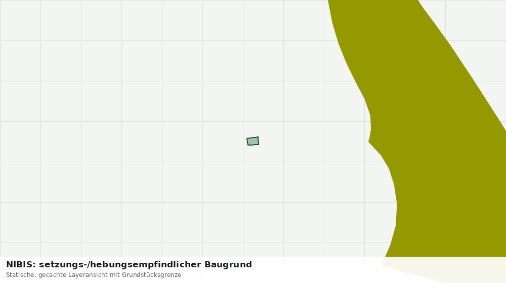 Statische Kartenansicht: NIBIS: setzungs-/hebungsempfindlicher Baugrund