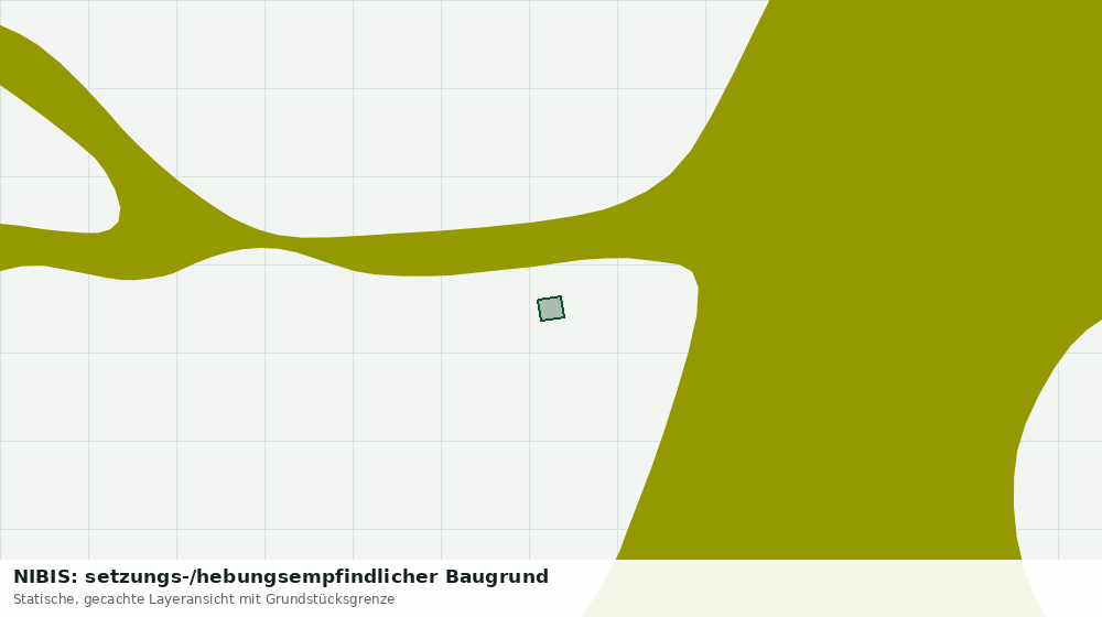 Statische Kartenansicht: NIBIS: setzungs-/hebungsempfindlicher Baugrund