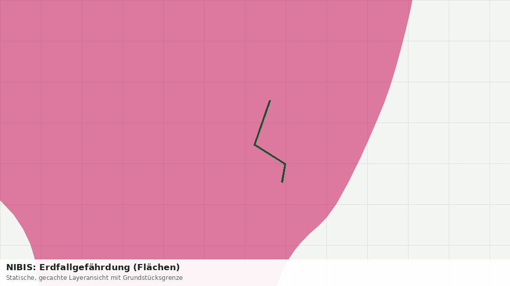 Statische Kartenansicht: NIBIS: Erdfallgefährdung (Flächen)