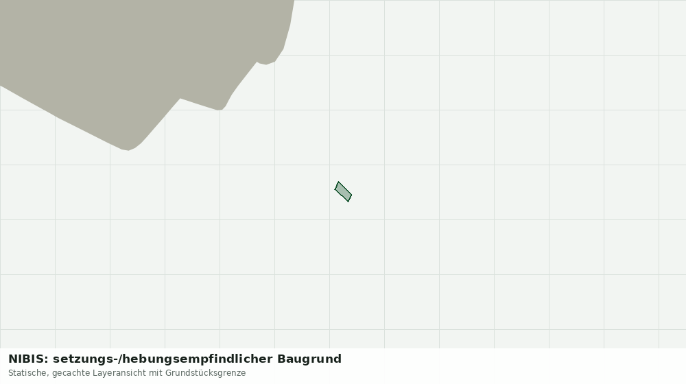 Statische Kartenansicht: NIBIS: setzungs-/hebungsempfindlicher Baugrund