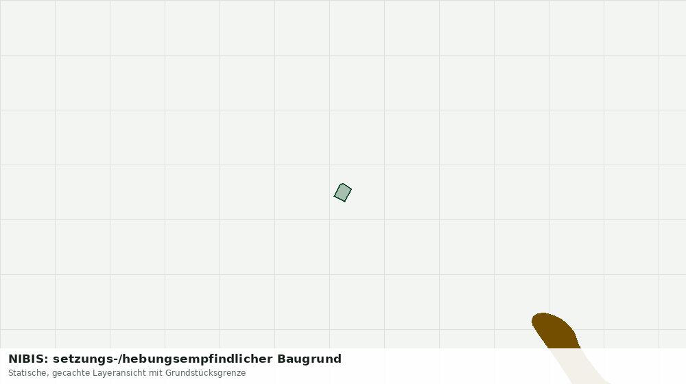 Statische Kartenansicht: NIBIS: setzungs-/hebungsempfindlicher Baugrund