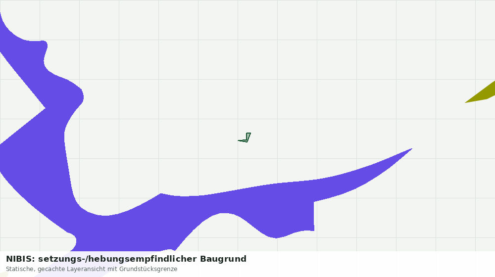 Statische Kartenansicht: NIBIS: setzungs-/hebungsempfindlicher Baugrund