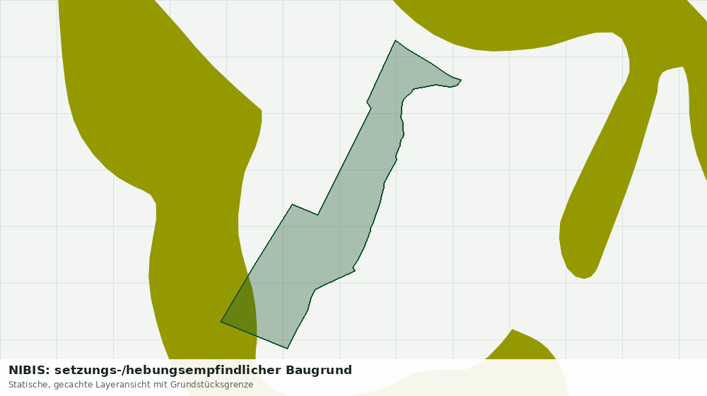 Statische Kartenansicht: NIBIS: setzungs-/hebungsempfindlicher Baugrund