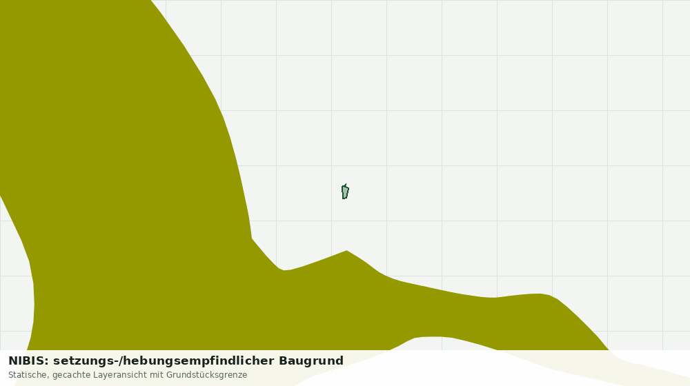 Statische Kartenansicht: NIBIS: setzungs-/hebungsempfindlicher Baugrund