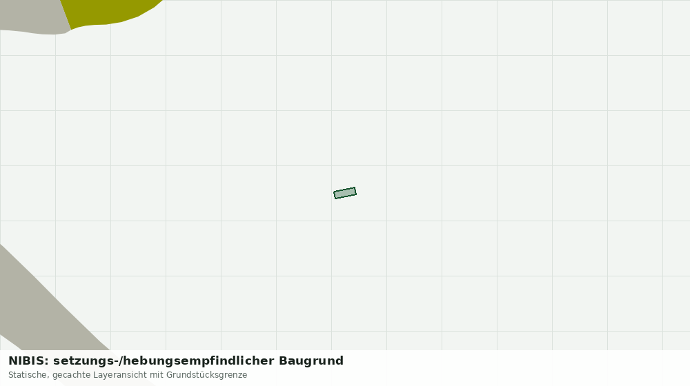Statische Kartenansicht: NIBIS: setzungs-/hebungsempfindlicher Baugrund