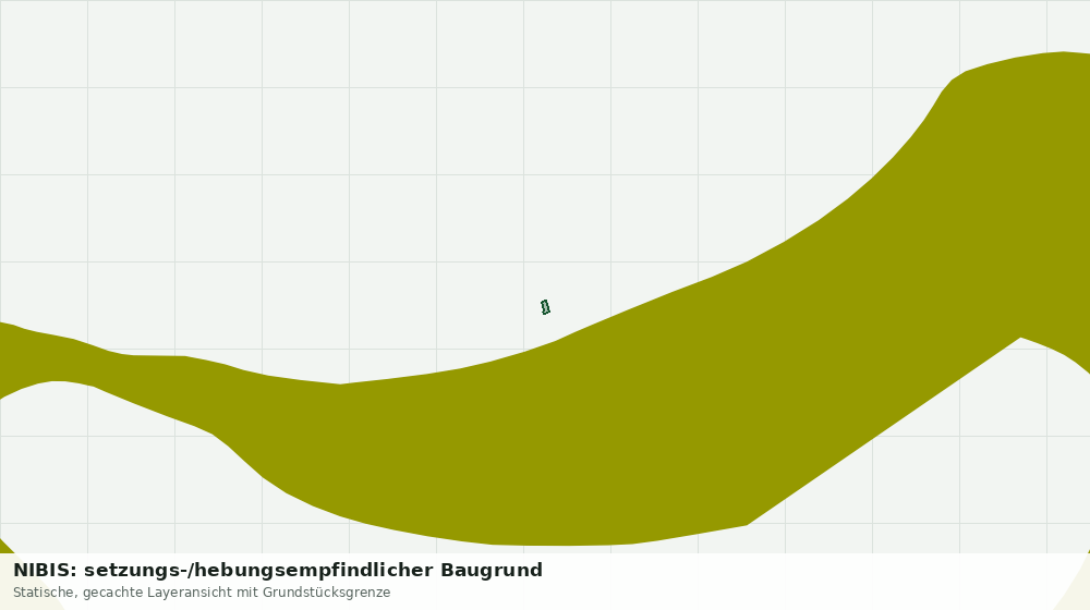 Statische Kartenansicht: NIBIS: setzungs-/hebungsempfindlicher Baugrund