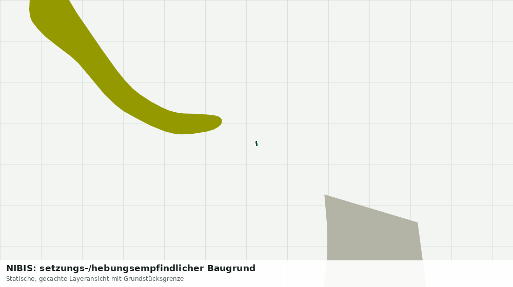 Statische Kartenansicht: NIBIS: setzungs-/hebungsempfindlicher Baugrund