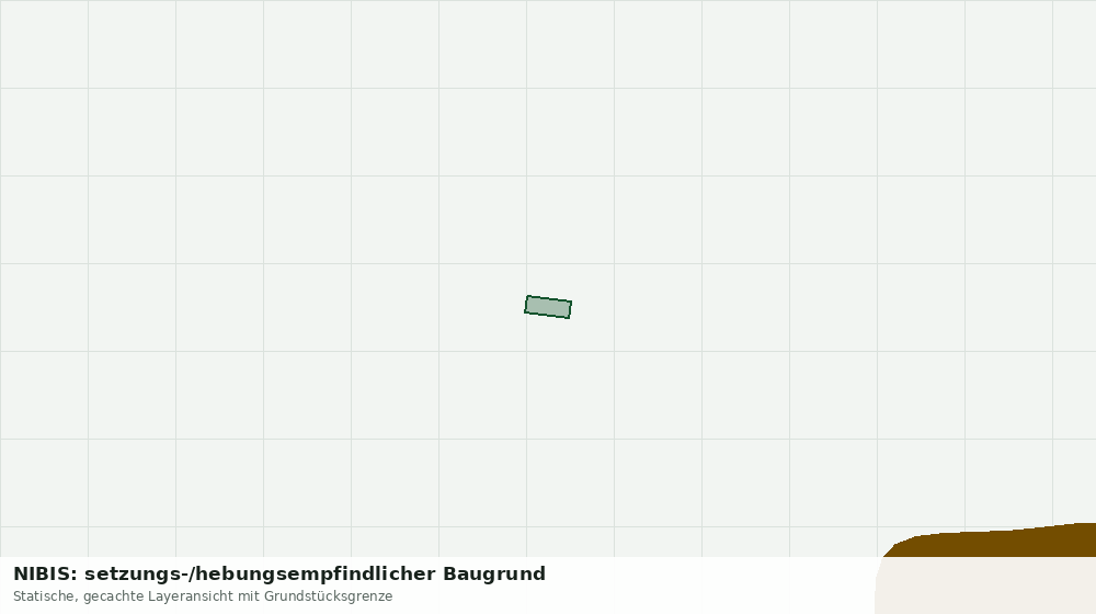 Statische Kartenansicht: NIBIS: setzungs-/hebungsempfindlicher Baugrund