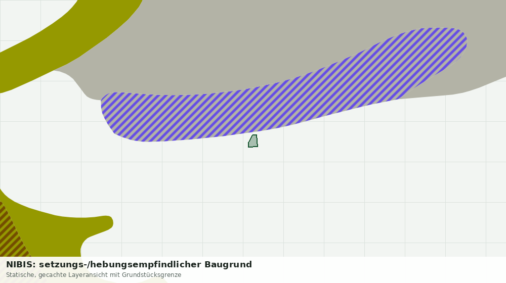 Statische Kartenansicht: NIBIS: setzungs-/hebungsempfindlicher Baugrund
