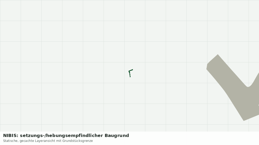 Statische Kartenansicht: NIBIS: setzungs-/hebungsempfindlicher Baugrund