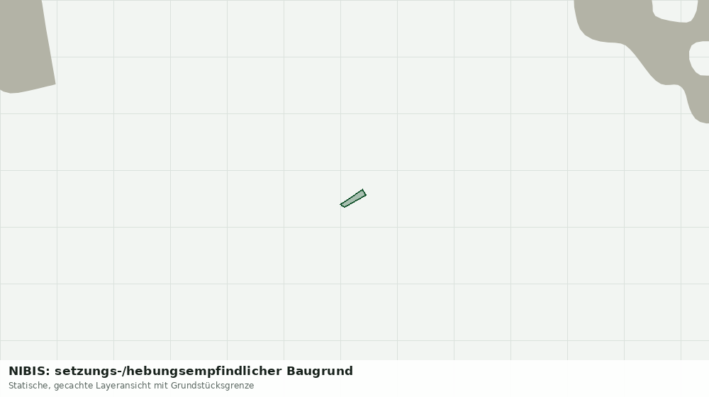 Statische Kartenansicht: NIBIS: setzungs-/hebungsempfindlicher Baugrund