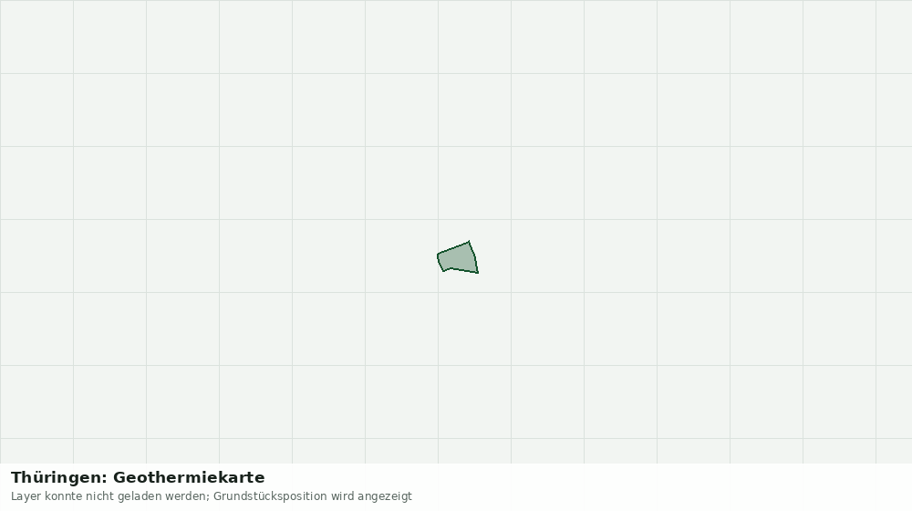 Statische Kartenansicht: Thüringen: Geothermiekarte