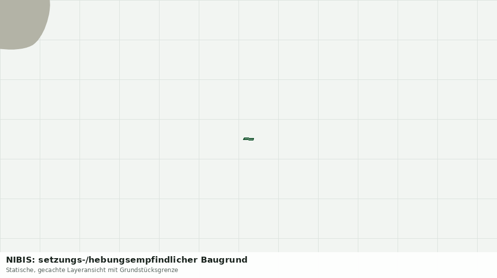 Statische Kartenansicht: NIBIS: setzungs-/hebungsempfindlicher Baugrund