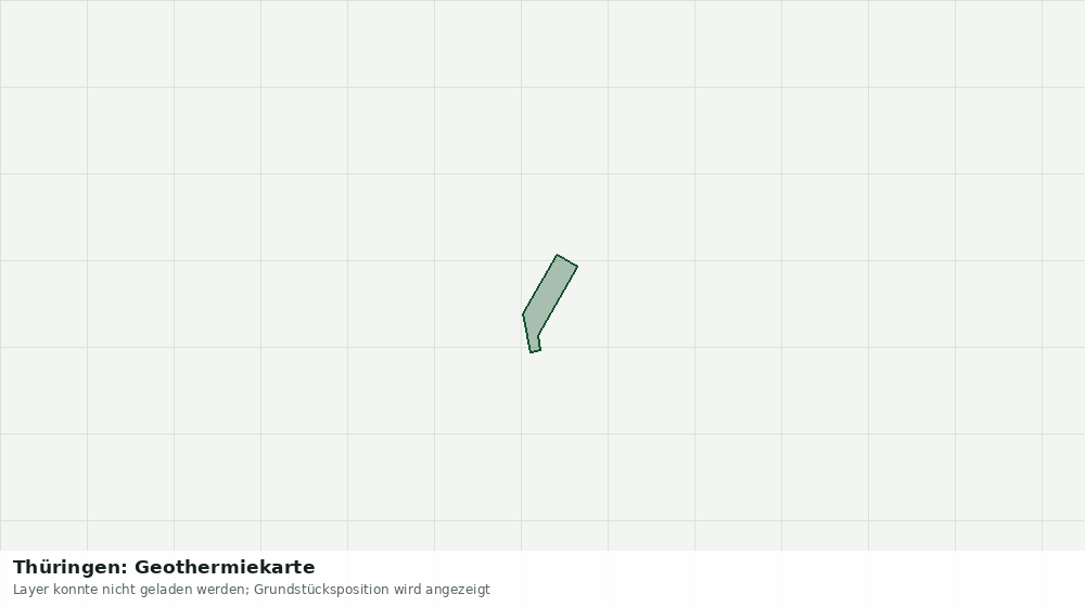 Statische Kartenansicht: Thüringen: Geothermiekarte