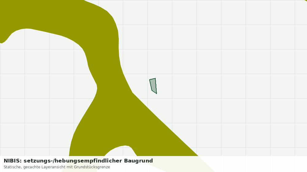 Statische Kartenansicht: NIBIS: setzungs-/hebungsempfindlicher Baugrund
