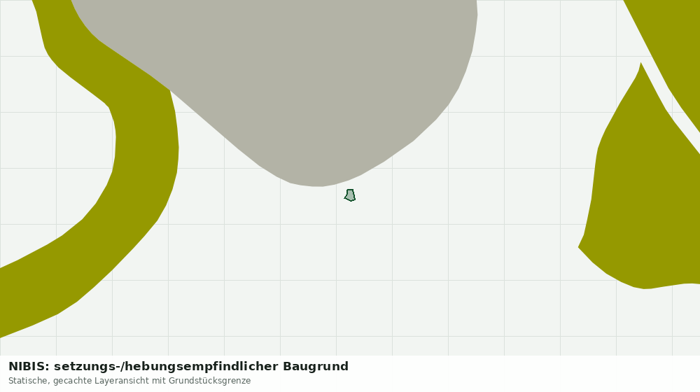 Statische Kartenansicht: NIBIS: setzungs-/hebungsempfindlicher Baugrund