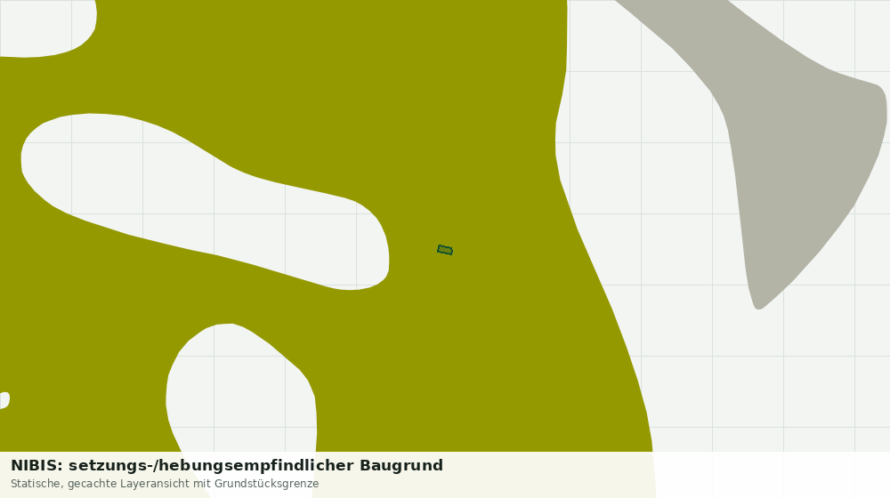 Statische Kartenansicht: NIBIS: setzungs-/hebungsempfindlicher Baugrund