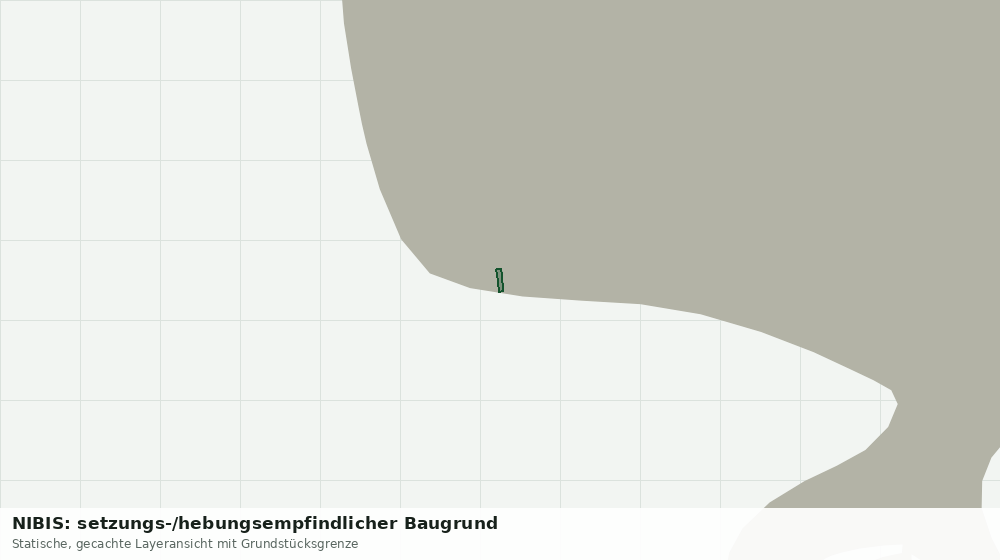 Statische Kartenansicht: NIBIS: setzungs-/hebungsempfindlicher Baugrund
