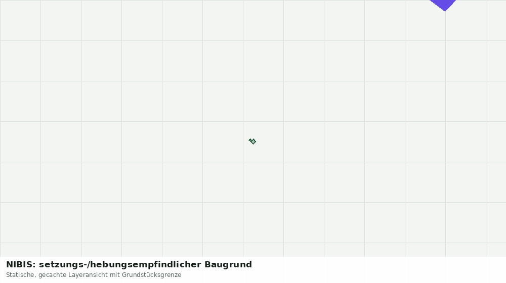 Statische Kartenansicht: NIBIS: setzungs-/hebungsempfindlicher Baugrund