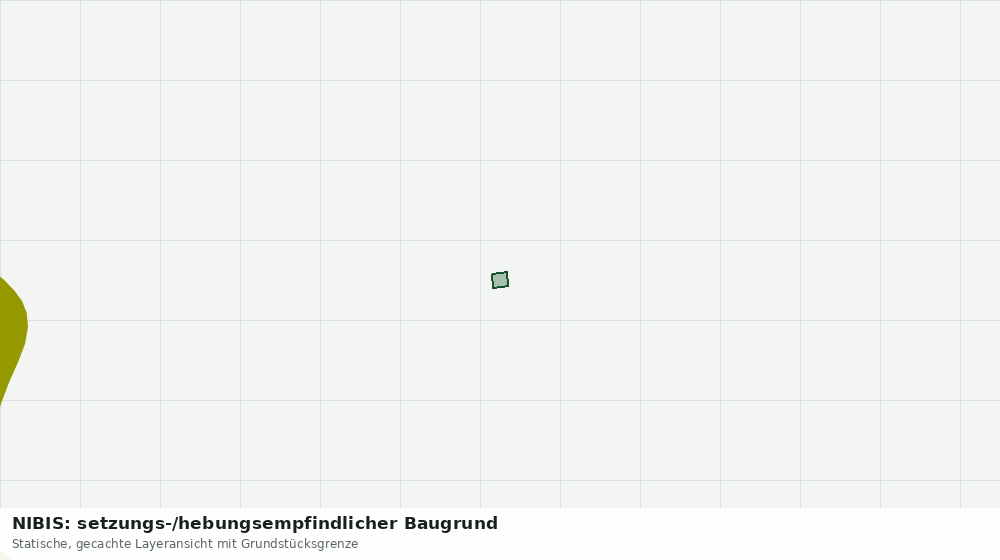 Statische Kartenansicht: NIBIS: setzungs-/hebungsempfindlicher Baugrund