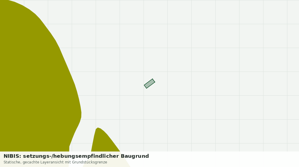 Statische Kartenansicht: NIBIS: setzungs-/hebungsempfindlicher Baugrund