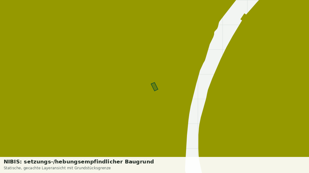 Statische Kartenansicht: NIBIS: setzungs-/hebungsempfindlicher Baugrund