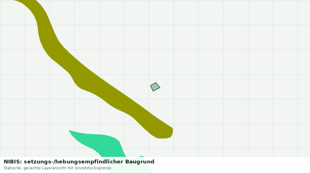 Statische Kartenansicht: NIBIS: setzungs-/hebungsempfindlicher Baugrund