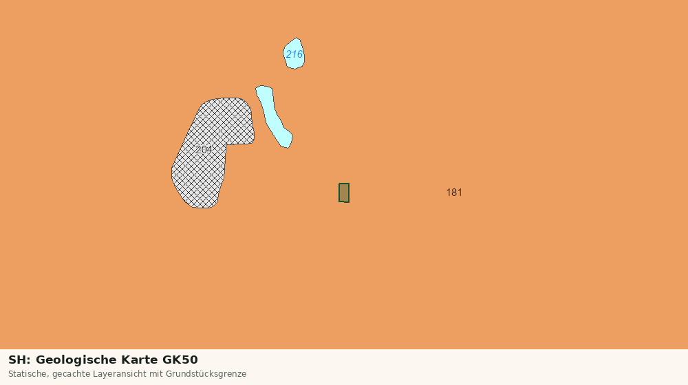Statische Kartenansicht: SH: Geologische Karte GK50