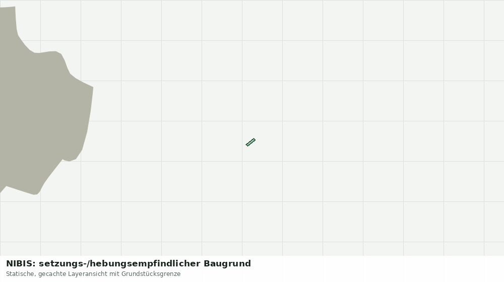 Statische Kartenansicht: NIBIS: setzungs-/hebungsempfindlicher Baugrund