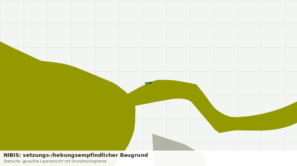 Statische Kartenansicht: NIBIS: setzungs-/hebungsempfindlicher Baugrund