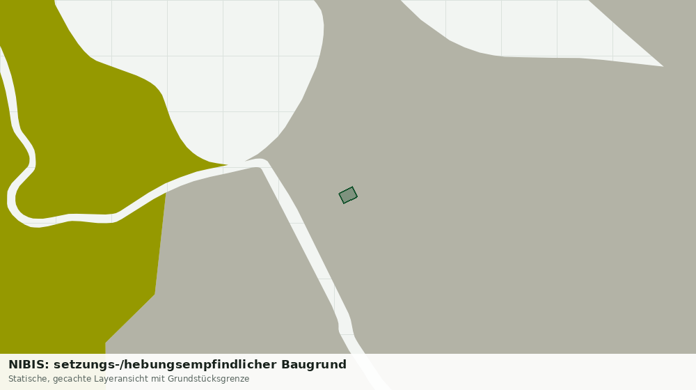 Statische Kartenansicht: NIBIS: setzungs-/hebungsempfindlicher Baugrund
