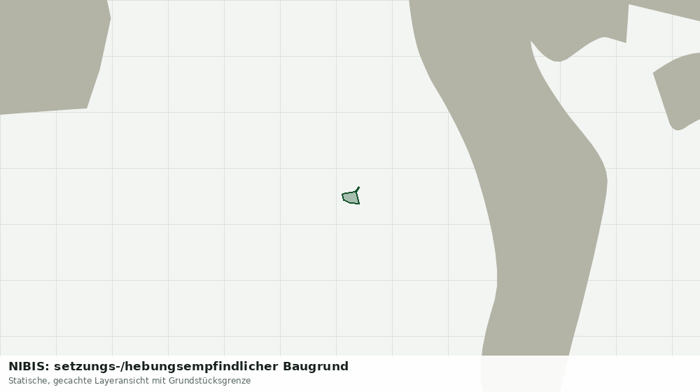 Statische Kartenansicht: NIBIS: setzungs-/hebungsempfindlicher Baugrund