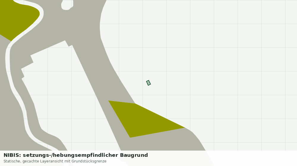 Statische Kartenansicht: NIBIS: setzungs-/hebungsempfindlicher Baugrund