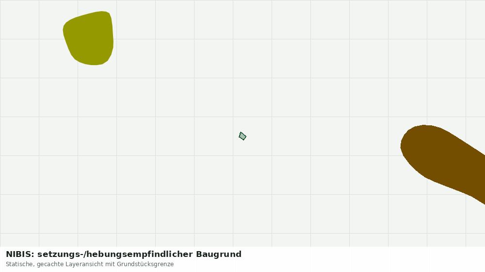 Statische Kartenansicht: NIBIS: setzungs-/hebungsempfindlicher Baugrund