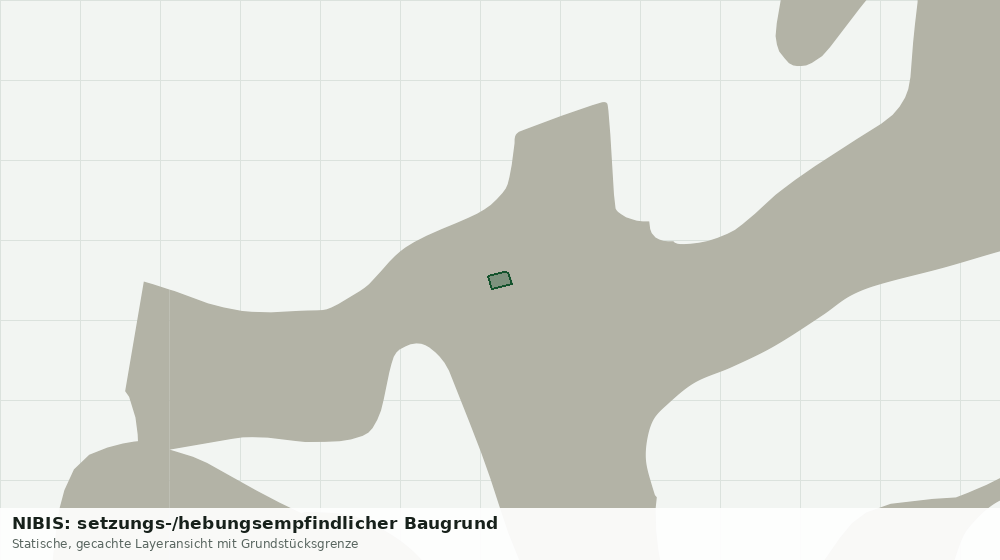 Statische Kartenansicht: NIBIS: setzungs-/hebungsempfindlicher Baugrund