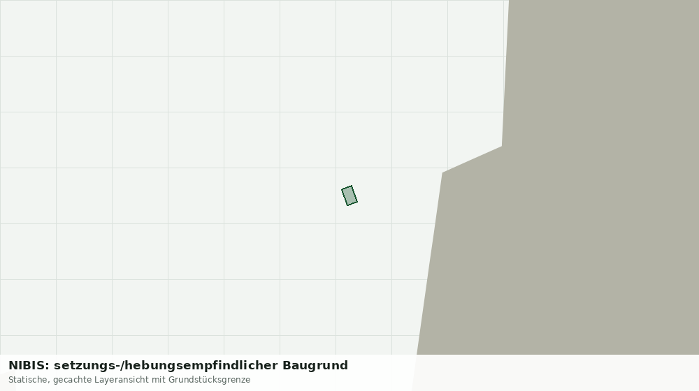 Statische Kartenansicht: NIBIS: setzungs-/hebungsempfindlicher Baugrund