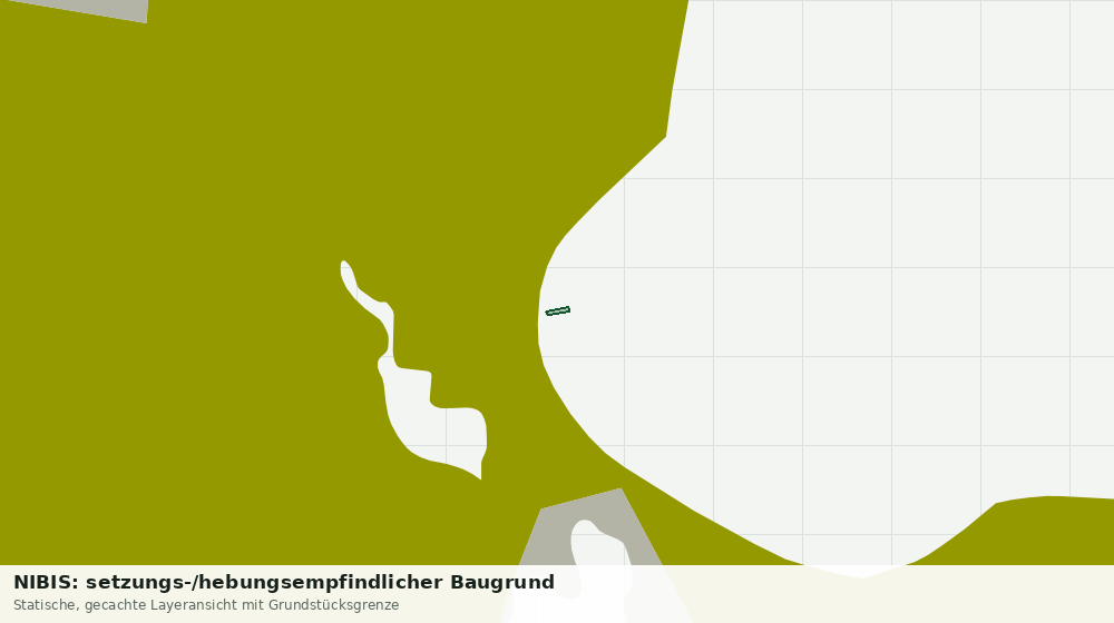Statische Kartenansicht: NIBIS: setzungs-/hebungsempfindlicher Baugrund