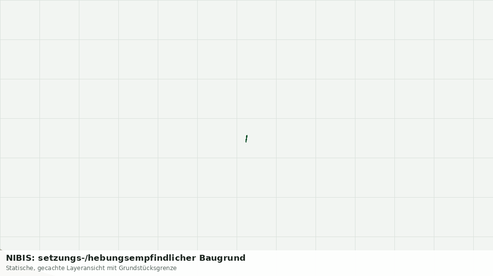 Statische Kartenansicht: NIBIS: setzungs-/hebungsempfindlicher Baugrund