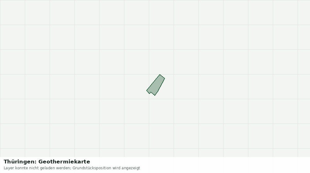 Statische Kartenansicht: Thüringen: Geothermiekarte