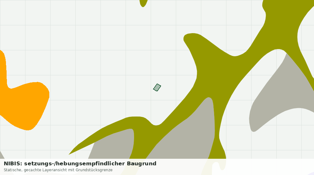 Statische Kartenansicht: NIBIS: setzungs-/hebungsempfindlicher Baugrund