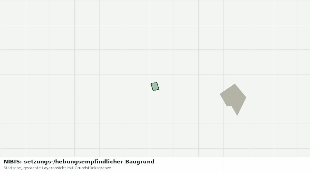 Statische Kartenansicht: NIBIS: setzungs-/hebungsempfindlicher Baugrund