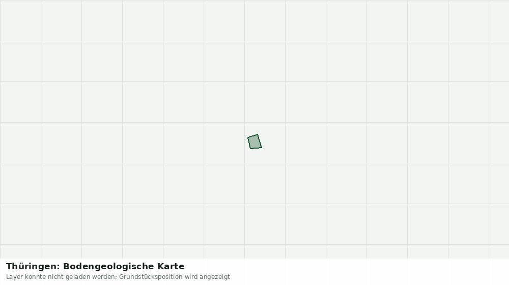 Statische Kartenansicht: Thüringen: Bodengeologische Karte