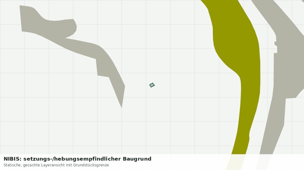 Statische Kartenansicht: NIBIS: setzungs-/hebungsempfindlicher Baugrund