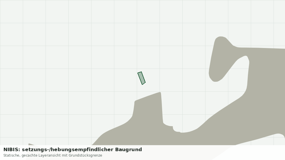 Statische Kartenansicht: NIBIS: setzungs-/hebungsempfindlicher Baugrund
